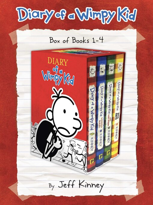 Title details for Diary of a Wimpy Kid Box of Books 1-4 by Jeff Kinney - Available